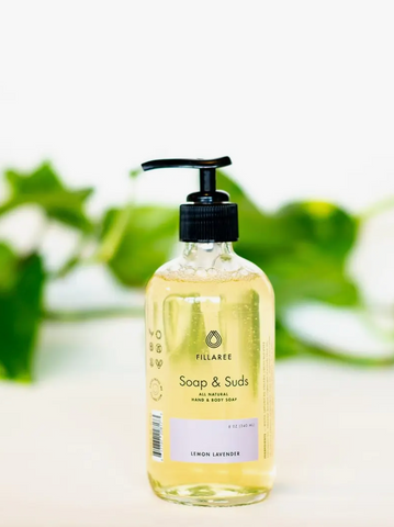 Natural Hand & Body Soap, Lemon Lavender
