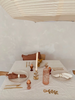 Glass Egg Cup in Blush