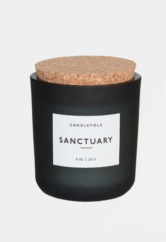 Sanctuary Soy Wax Candle, 8oz