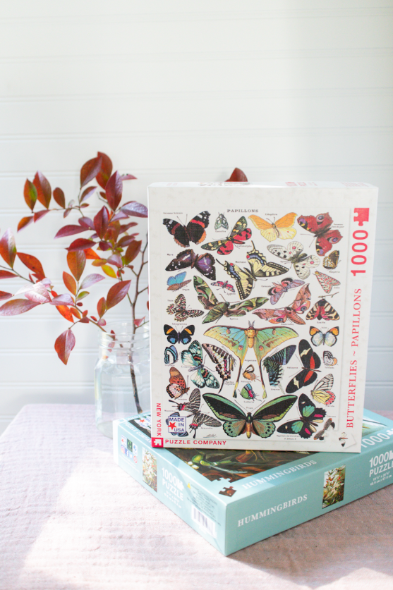 Butterfly Puzzle, 1000 Piece Puzzle - Gather Goods Co - Raleigh, NC
