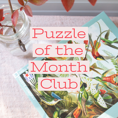 Puzzle of the Month Club - Gather Goods Co - Raleigh, NC