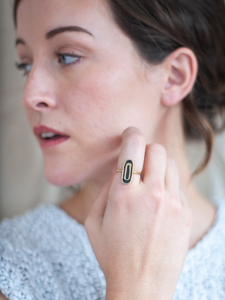 Concentric Circles Ring - Gather Goods Co - Raleigh, NC