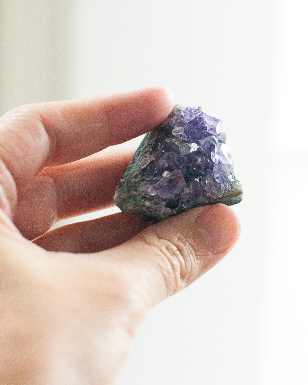 Amethyst Stone Crystal, Energy, Positive Energy - Gather Goods Co - Raleigh, NC
