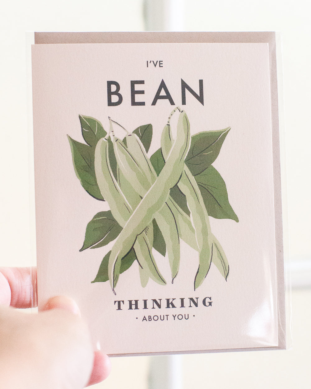 I've Bean Thinking of You, Just Because, Blank Note Card - Gather Goods Co - Raleigh, NC