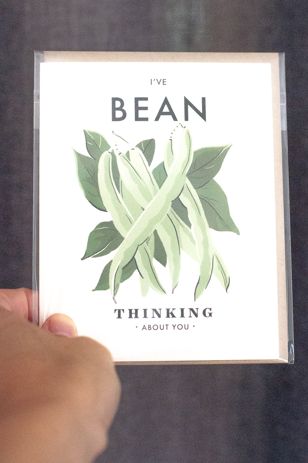 I've Bean Thinking of You, Just Because, Blank Note Card - Gather Goods Co - Raleigh, NC