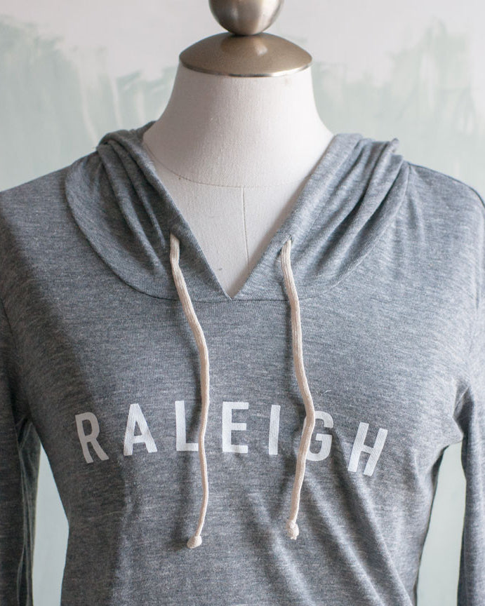 Raleigh Hooded Pullover, Lightweight - Gather Goods Co - Raleigh, NC