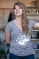 Gather Flowers & Hands TShirt - Gather Goods Co - Raleigh, NC