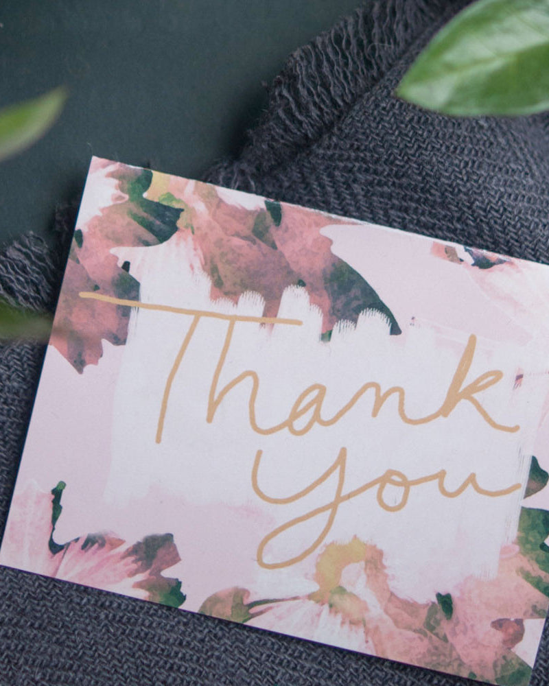 Thank You, Greeting Card - Gather Goods Co - Raleigh, NC