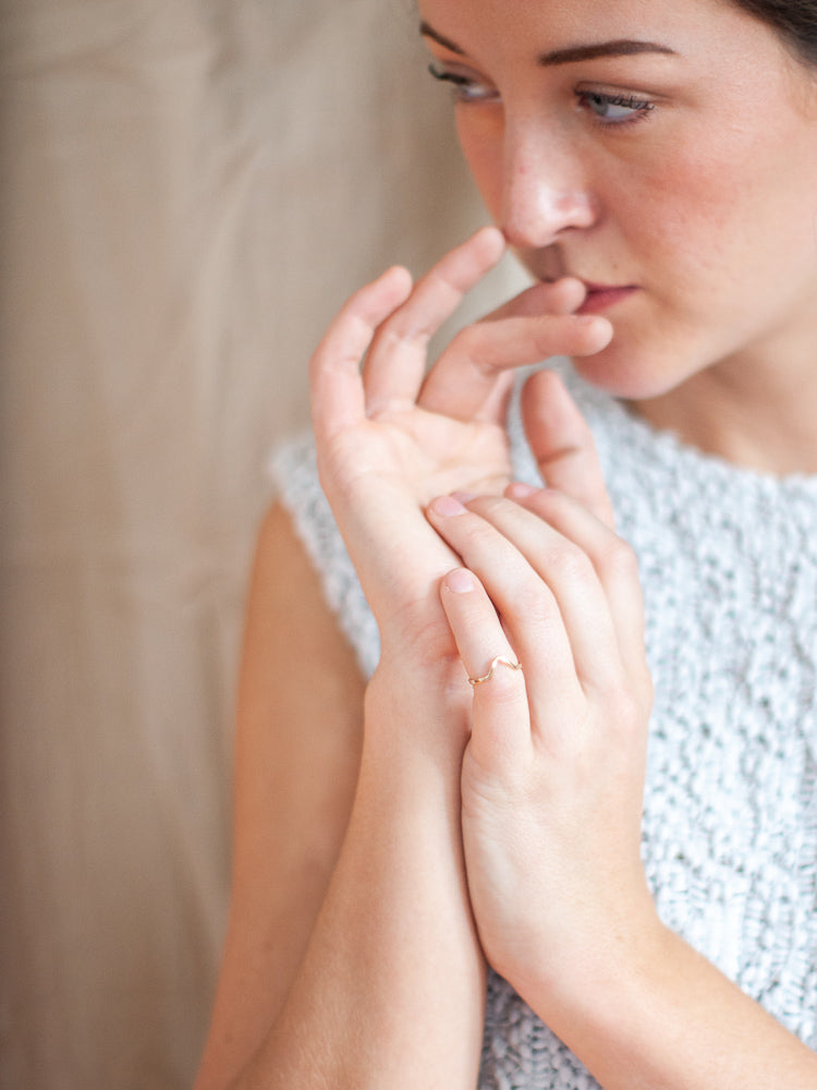Modern Midi Ring - Gather Goods Co - Raleigh, NC