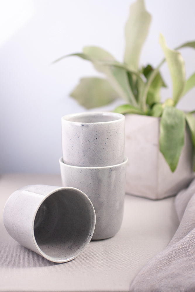 Gray Ceramic Tumbler - Gather Goods Co - Raleigh, NC