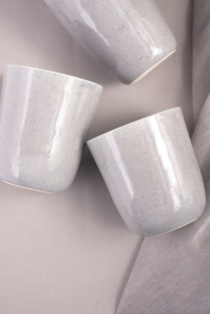 Gray Ceramic Tumbler - Gather Goods Co - Raleigh, NC