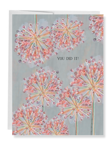 You Did It, Congratulations Greeting Card