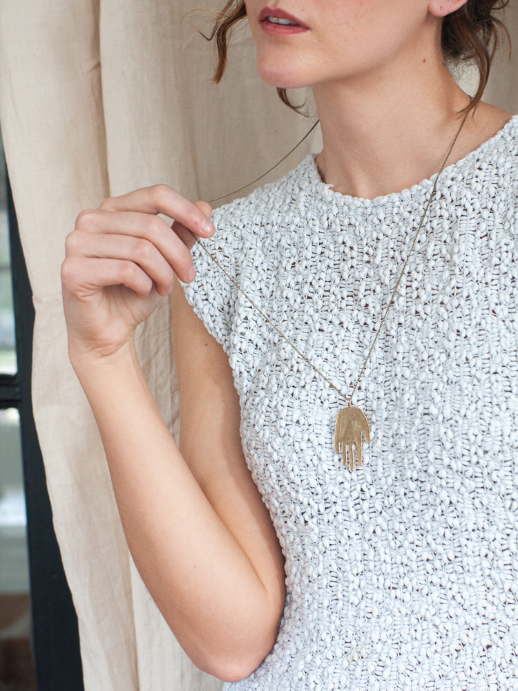 Hand Necklace - Gather Goods Co - Raleigh, NC