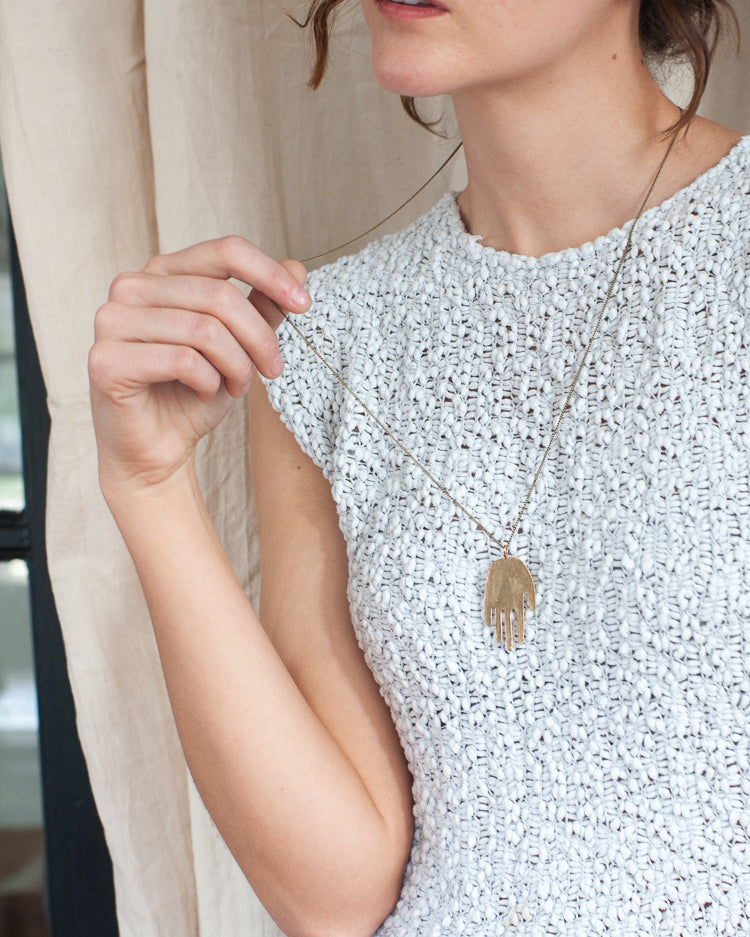Hand Necklace - Gather Goods Co - Raleigh, NC