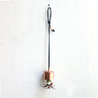 Hanging Planter Copper Chime with Airplant - Gather Goods Co - Raleigh, NC