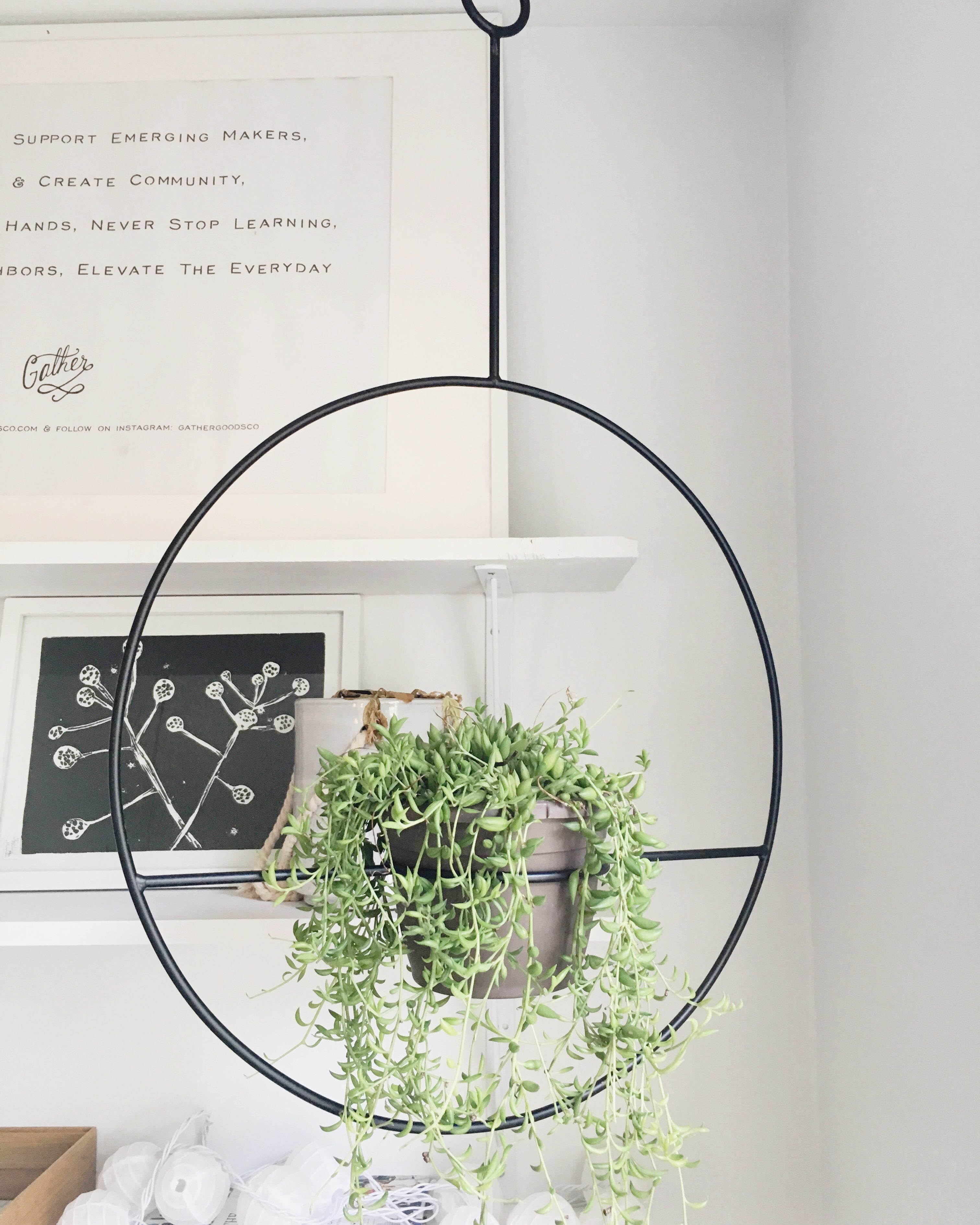 Hanging Plant Holder - Gather Goods Co - Raleigh, NC