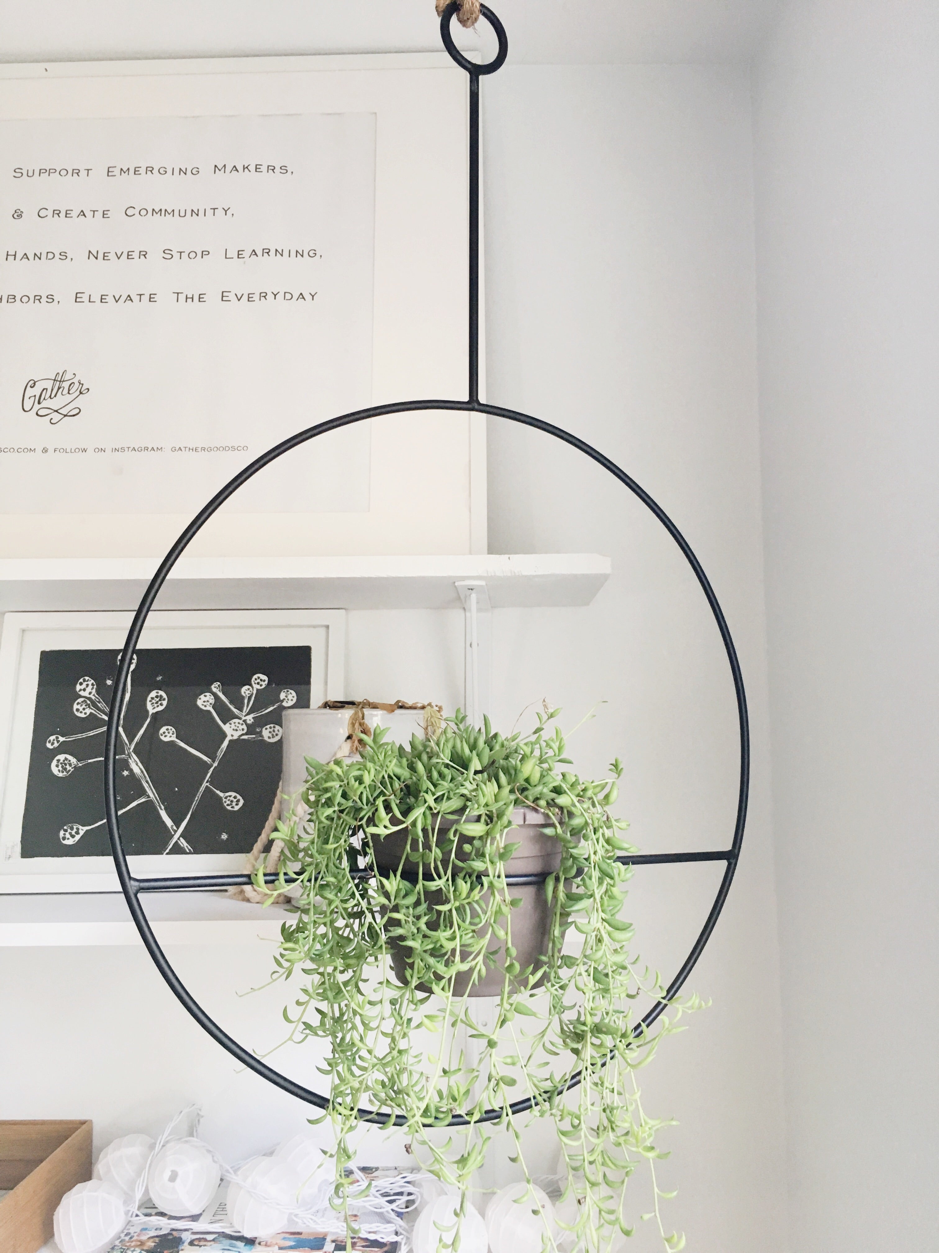 Hanging Plant Holder - Gather Goods Co - Raleigh, NC