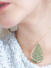 Large Fern Necklace - Gather Goods Co - Raleigh, NC