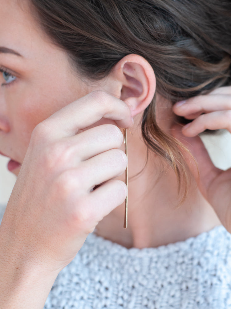 Long Lines Earrings - Gather Goods Co - Raleigh, NC