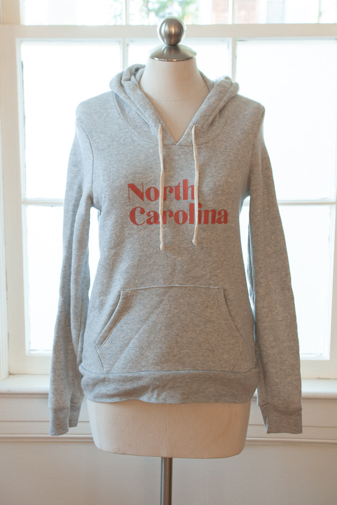 Grey north carolina online hoodie