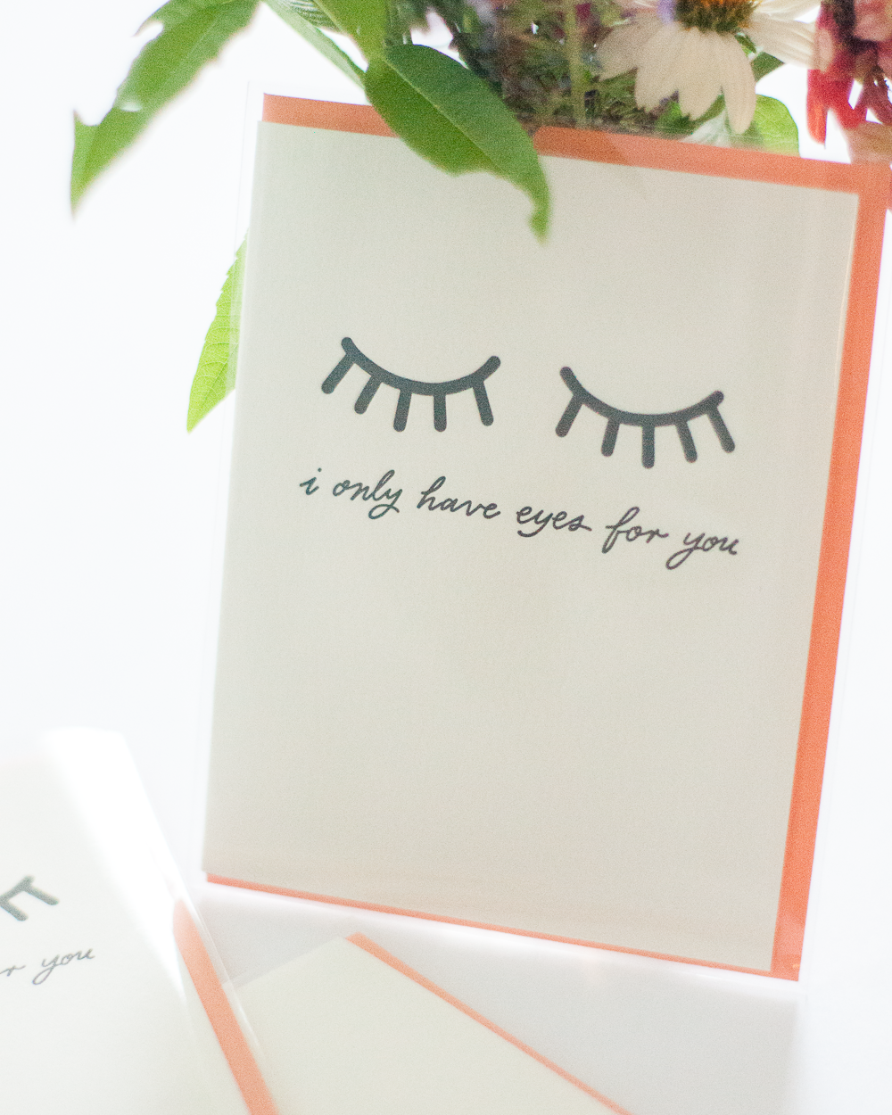 I Only Have Eyes for You Note Card - Gather Goods Co - Raleigh, NC