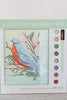 Paint By Number Kit, Bird on a Cherry Blossom Branch