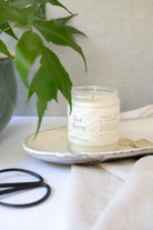 Soy Wax Candles, Scented, 8oz, 40 Hour Burn Time - Gather Goods Co - Raleigh, NC