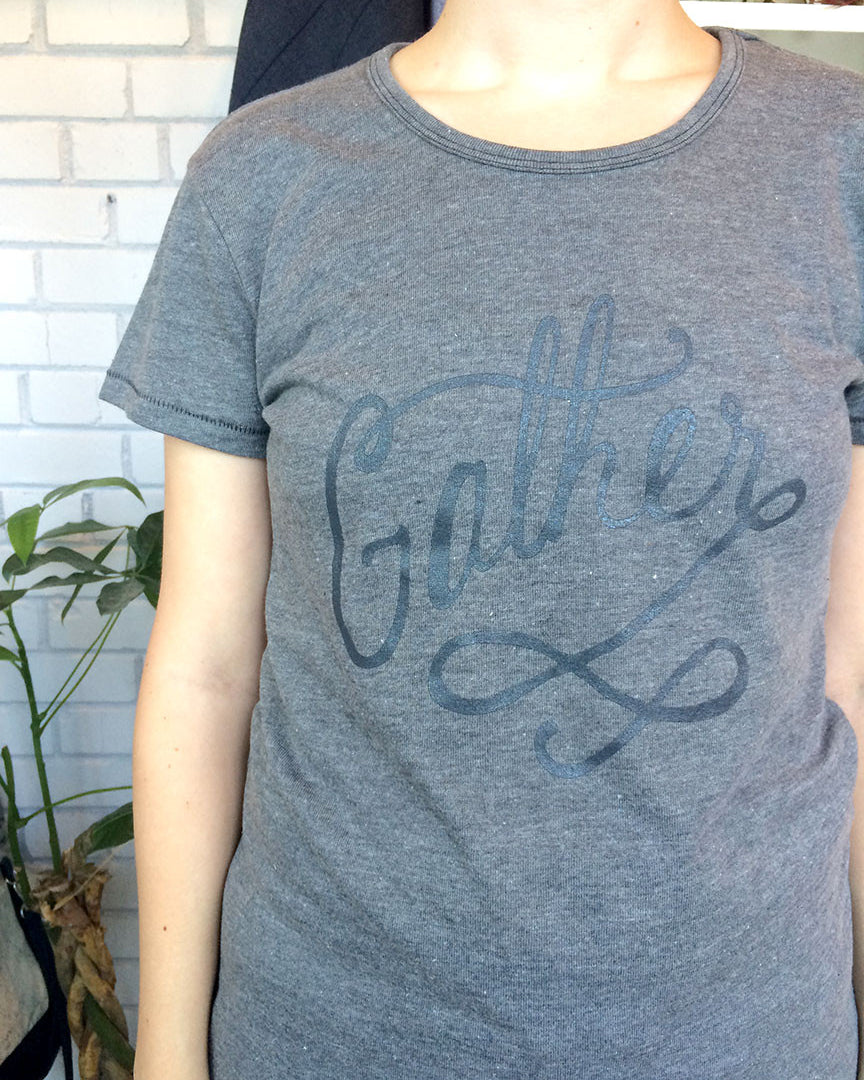 Gather T-Shirt - Gather Goods Co - Raleigh, NC
